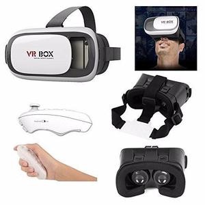 Lentes De Realidad Virtual VR BOX Virtual 3D Para Smartphone