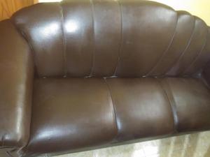 sillon de cuero industrial