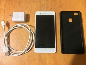 Huawei P9 Blanco Lite 4g 16gb Libre Con Accesorios