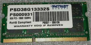 Memorias Ram Ddr3 8gb Bus  Laptop