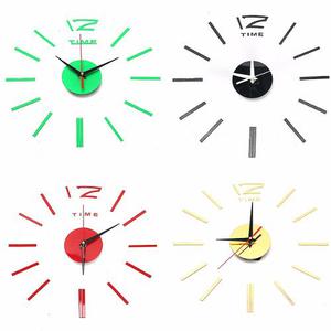 Reloj De Pared Moderno 3d De Acrilico