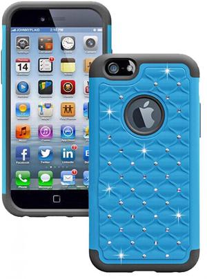 Vendo Case Funda Cover Hybrid NUEVO para Iphone 6 celeste