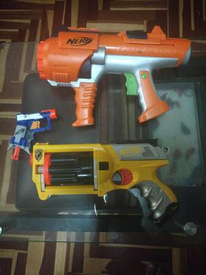 Nerf 3 Armas Orginales