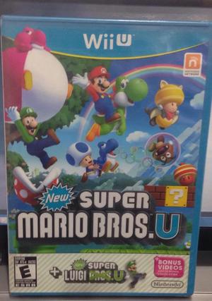 New Mario Bros U Super Luigui Wii U
