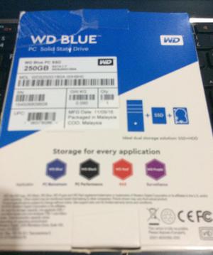 SSD WD Blue 250Gb 2.5” 7mm