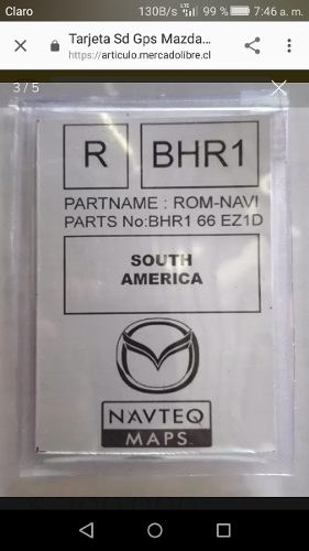 Tarjeta Gps Para Mazda2,mazda3,cx3,cx5,cx9,mpx5