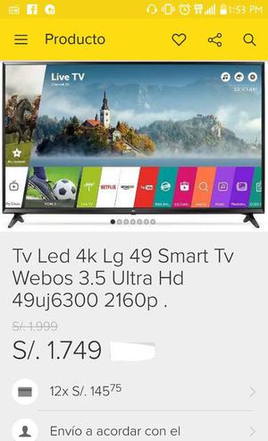 Tv Lg de 49ultrahd4k