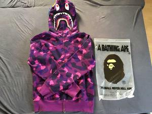 Bape Hoddie Original con Etiquetas