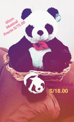 Peluche nuevo de Panda