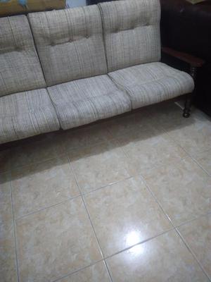 sillon de madera torneada