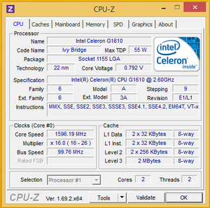 CPU INTEL G TERCERA GENERACIÓN SOCKET 