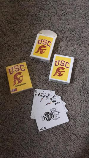 Cartas USC, Naipes para Poker