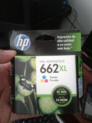 Cartucho Tinta Hp 662xl Color