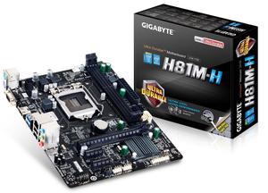 KIT Gigabyte H81MH, procesador core i5 cuarta genreacion, 08