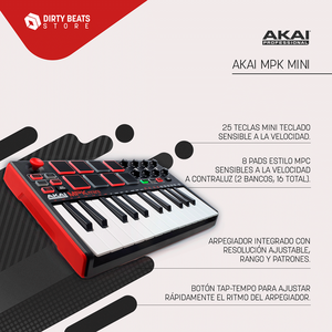 MIDI Akai Professional MPK Mini MKII
