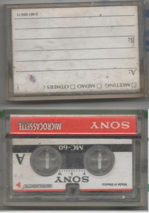 Micro Cassette SONY