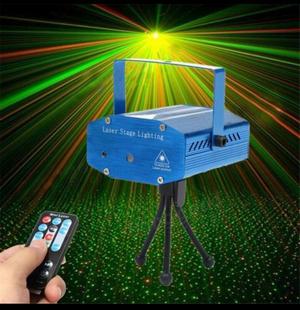 Mini Laser Lluvia Control Ritmico Luces