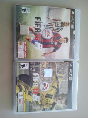 Pack Fifa15 Y Fifa17 Ps3