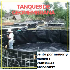 TANQUES DE GEOMEMBRANA