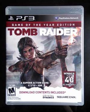 Tomb Raider Game Of The Year - Juegos Ps3