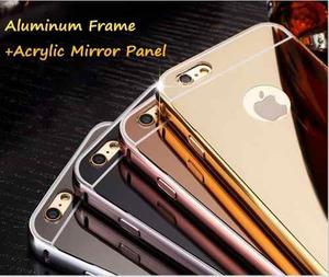 Case Bumper Espejo Mirror Iphone 4 5/5s 5c 6/6s 6plus 6splus