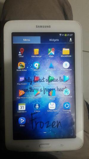 Tablet Samsung Tab 3 Como Nueva