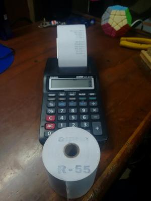 Calculadora Impresora a Rollo Casio