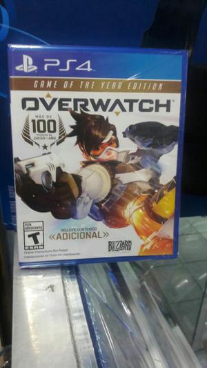 Overwatch Game Of The Year Edition Ps4 Nuevo Sellado