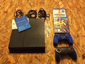 Play Station 4 2 Controles / 500Gbs