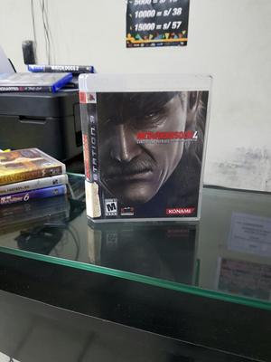 Remato Metal Gear Solid 4 Ps3