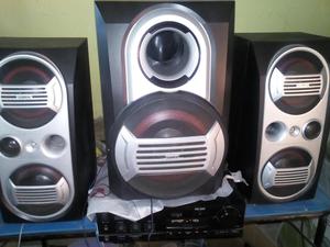 parlantes mas woofer philips