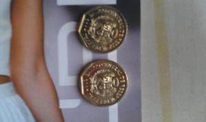 Monedas colección oso andino de anteojos d14