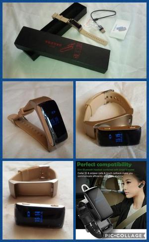 Reloj Podómetro Auricular Bluetooth