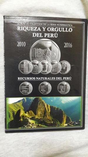 Album Monedas Riqueza Y Orgullo Del Perú