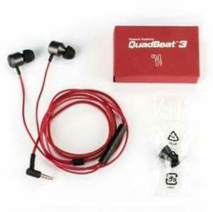 Auriculares Quadbeat Lg rojos