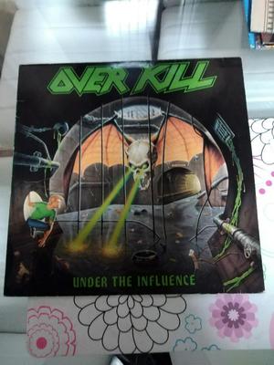 Vinilo Over Kill Under The Influence