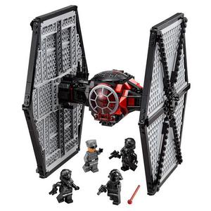 tie fighter star wars, similar a Lego, bloques armables