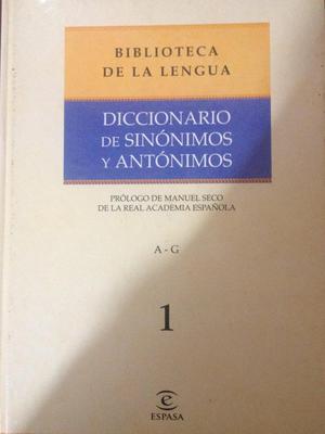 Diccionario De Sinónimos Y Antónimos 12 Tomos