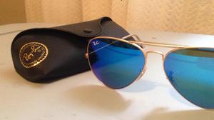 Lentes Rayban Aviadores Celeste