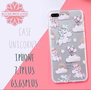 Case de Unicornio para iPhone 7,7P,6,6P