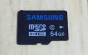 Memoria SD Samsung 64 gb
