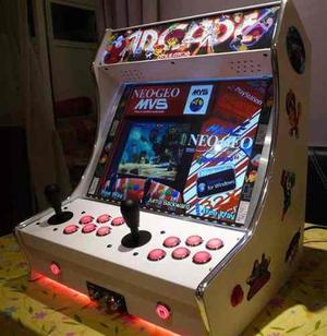 Mini Arcade De Mesa Con Juegos Incluidos