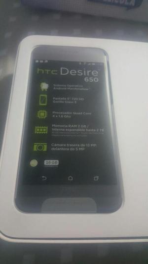 HTC DESIRE 650 COMPLETAMENTE NUEVO EN CAJA Y CON ACCESORIOS
