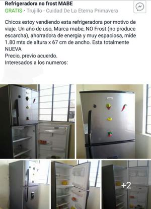 Refrigeradora Mabe 420 Lt
