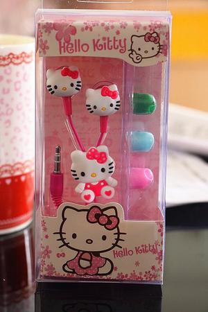 Audífonos Hello Kitty