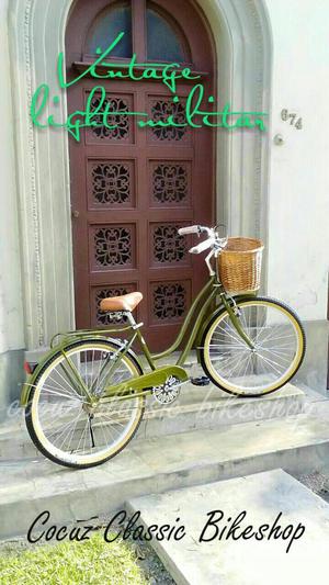 Bicicleta Mujer Modelo Vintage Paseo New