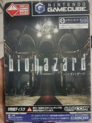 Biohazard Hd Gamecube Completo Resident Evil Japonés