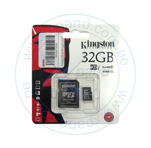 Memoria Flash microSDHC Kingston Class10 UHSI, 32GB, con
