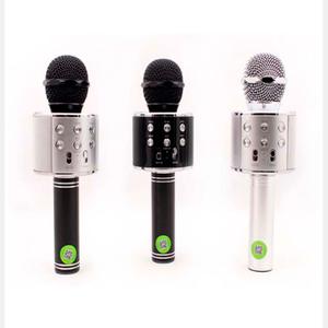 Microfono Inalambrico Bluetooth, Radio Karaoke,mp3, Usb