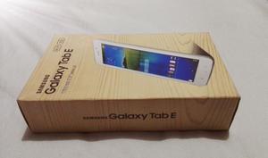 Vendo Samsung Galaxy Tab E Nueva